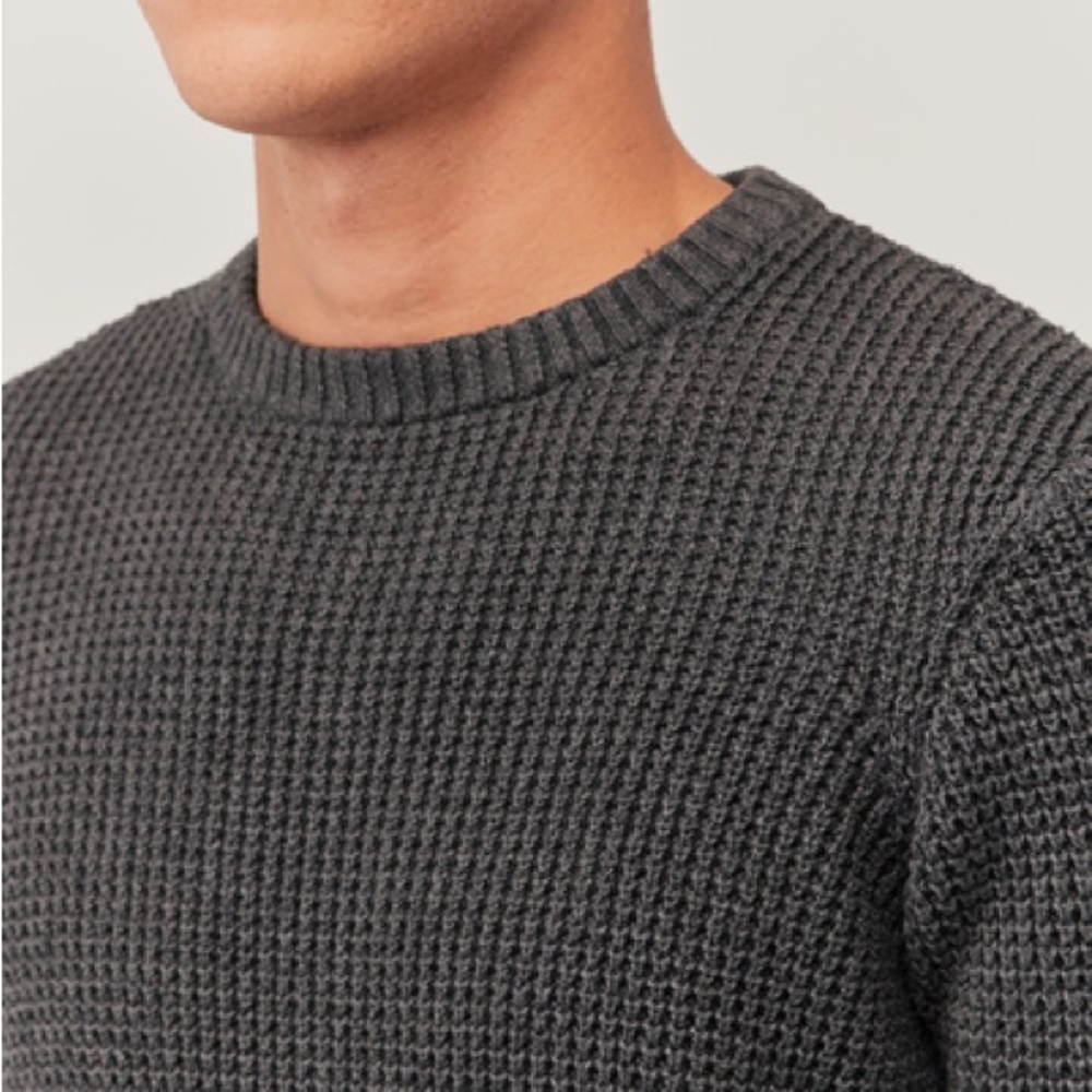 NWT Double Knit Waffle Sweater